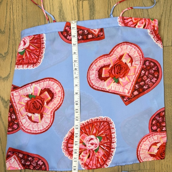 Shady Lady Women’s Heart Candy Box Print Pajama Set Size Small - Picture 10 of 13